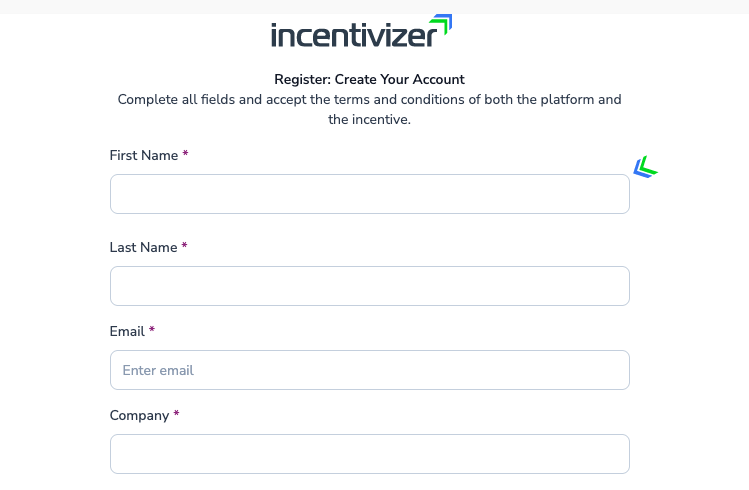 Register on the Platform